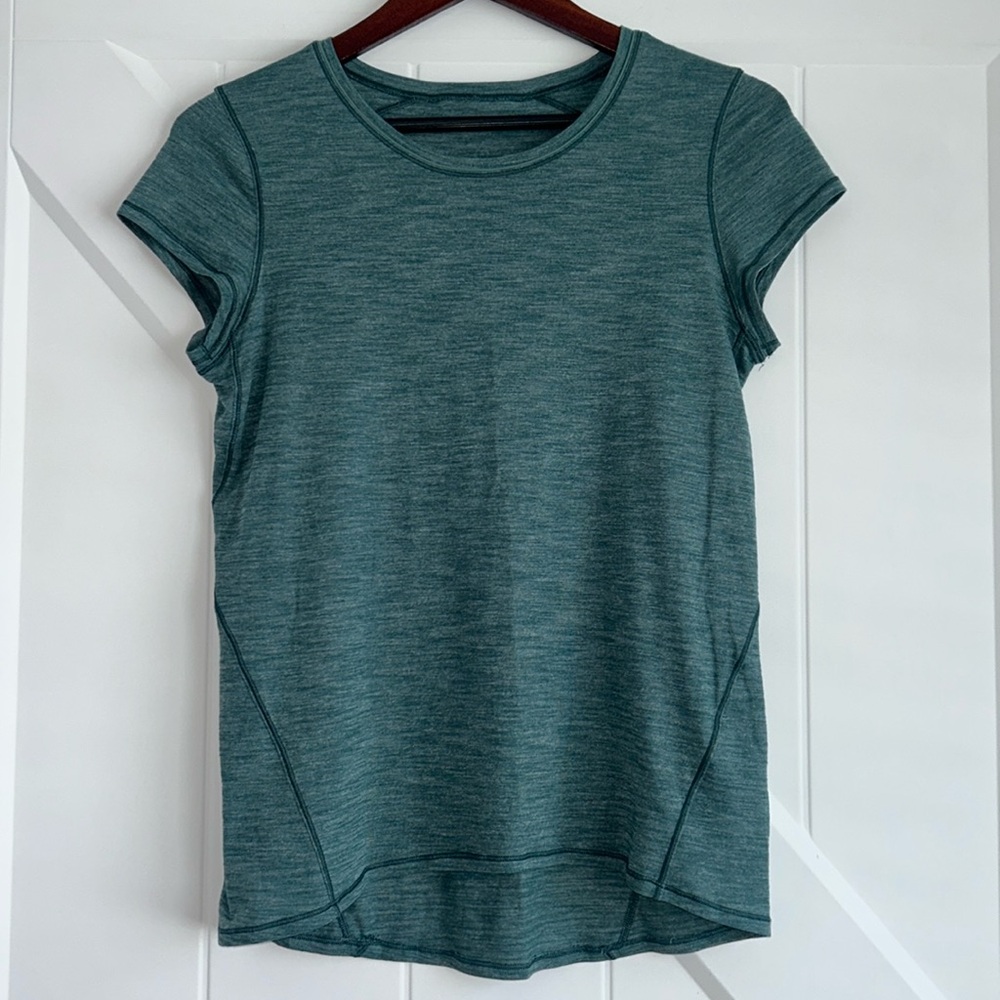 Lululemon Another Mile Short Sleeve Shirt, sz 6